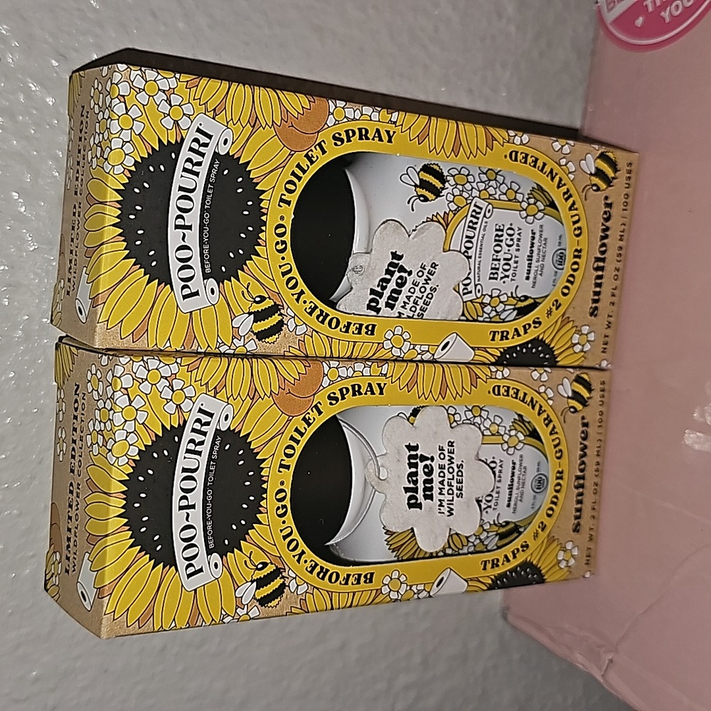 Poo-Pourri Sunflower Set- 2 oz (2 pack)